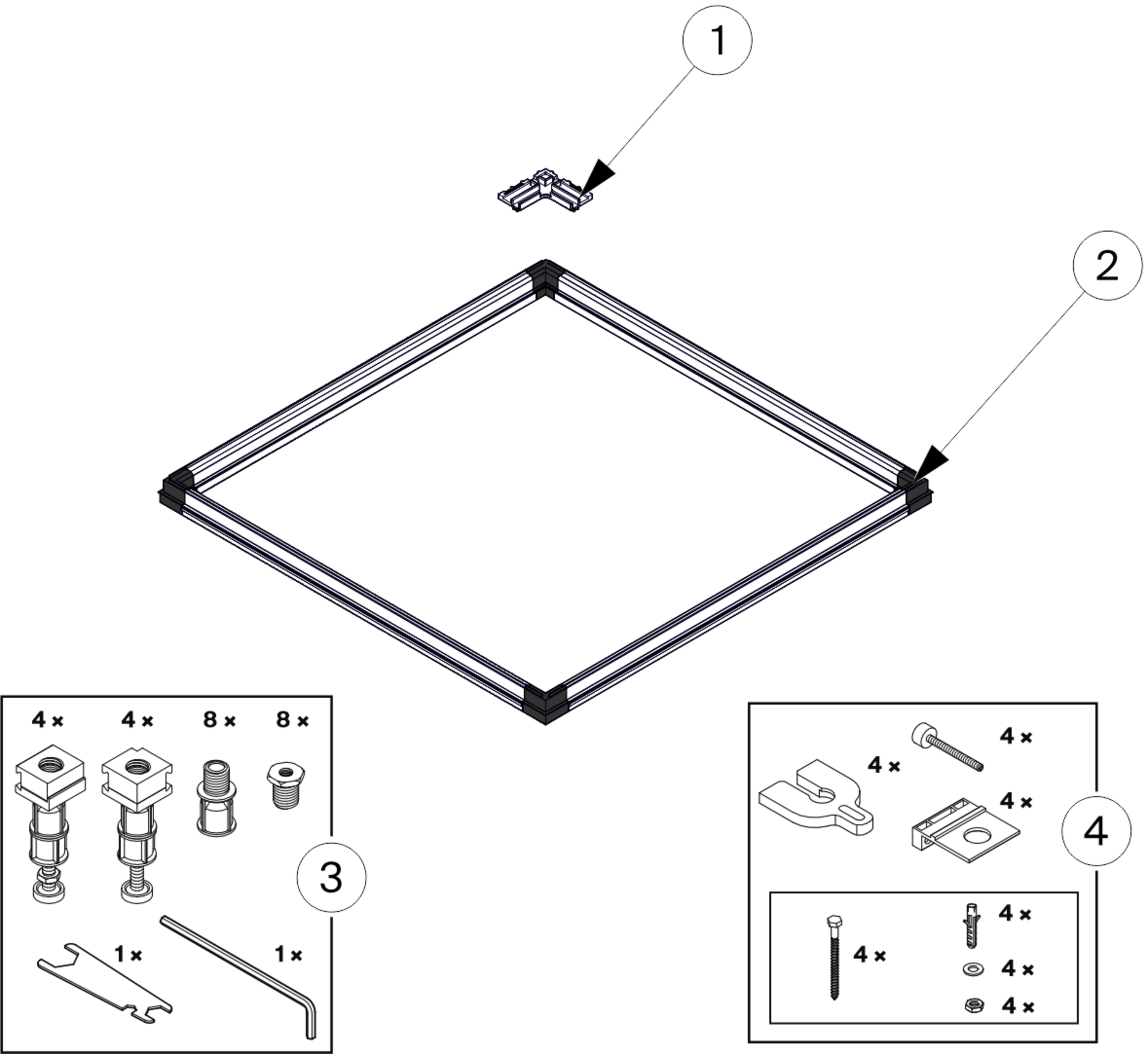 Einbausystem Basic | online kaufen